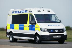 Volkswagen Crafter High Roof Van LWB Police 2019 года